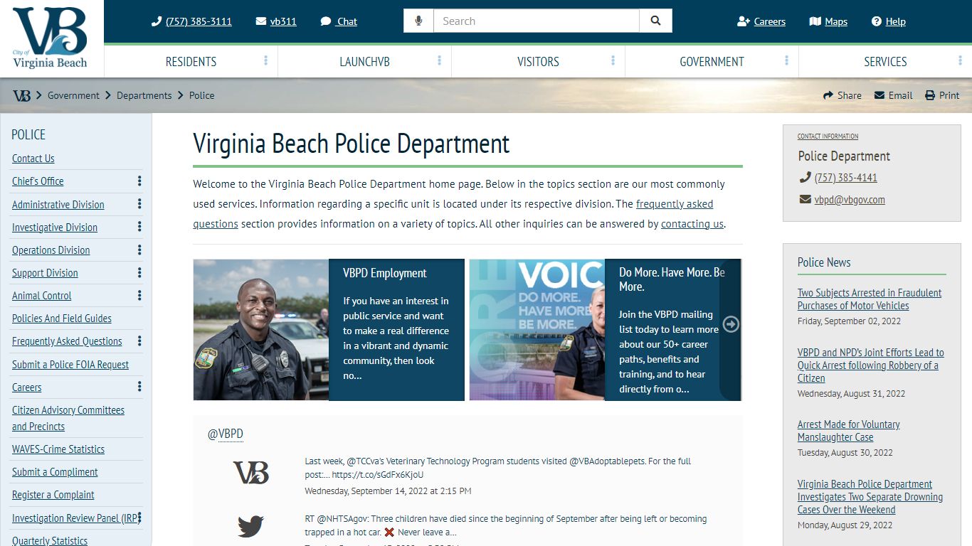 Police :: VBgov.com - City of Virginia Beach